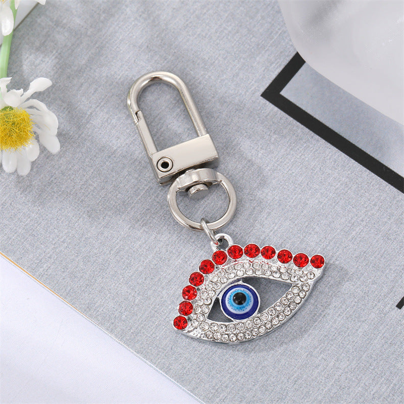 Wholesale Drip Oil Spot Drill Resin Patch Eyes Keychains